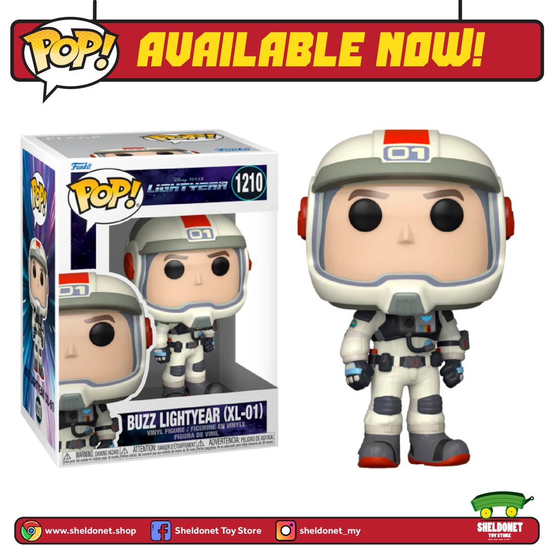 FUNKO Pop! Disney: Lightyear - Buzz Lightyear (XL-01) 3 FUNKO Pop! Disney: Lightyear - Buzz Lightyear (XL-01)