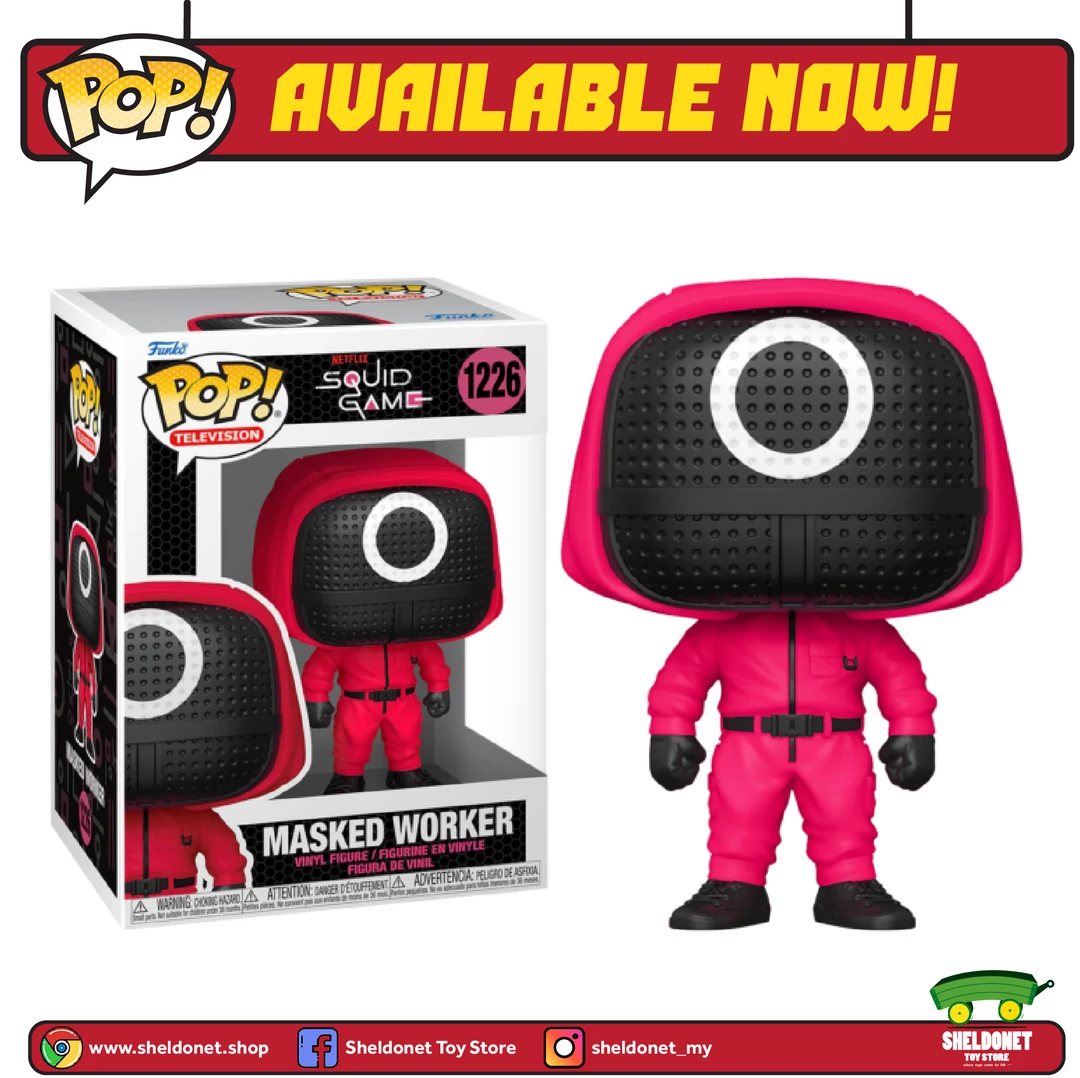 FUNKO Pop! TV: Squid Game - Masked Worker 3 FUNKO Pop! TV: Squid Game - Masked Worker