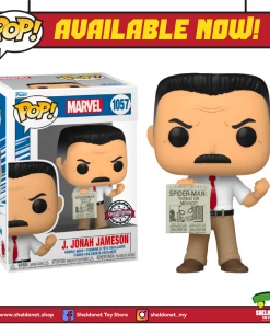 FUNKO Pop! Marvel: Spider-Man - J. Jonah Jameson [Exclusive]