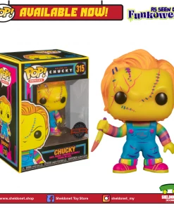 FUNKO Pop! Movies: Bride Of Chucky - Chucky (Blacklight) [Exclusive]