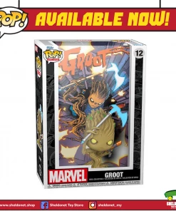 FUNKO Pop! Comic Cover: Marvel- Guardians Of The Galaxy - Groot [Exclusive]