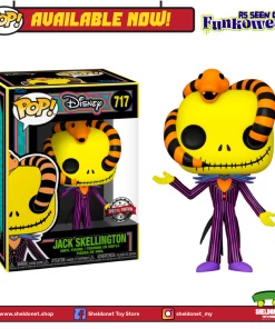 FUNKO Pop! Disney: The Nightmare Before Christmas - Jack (Snake) [Blacklight] [Exclusive]