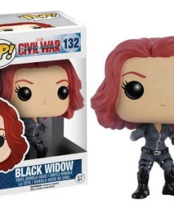 FUNKO POP! MARVEL: CAPTAIN AMERICA 3 - BLACK WIDOW