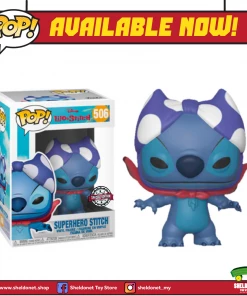 FUNKO Pop! Disney: Lilo & Stitch - Superhero Stitch [Exclusive]