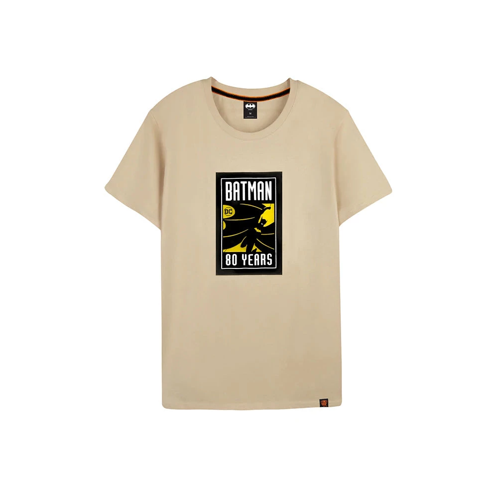 Beast Kingdom: Batman Series: 80th Logo Tee (Khaki) 3 Beast Kingdom: Batman Series: 80th Logo Tee (Khaki)