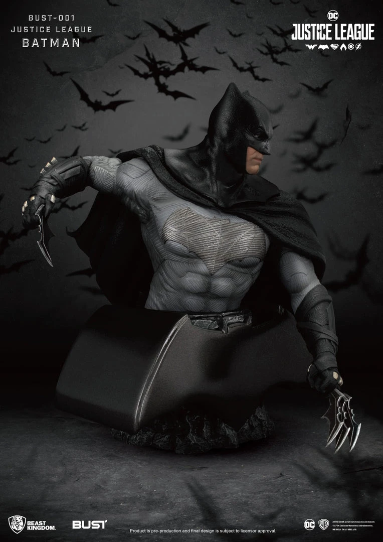 Beast Kingdom: Diorama Stage-Bust001-Justice League Series-Batman 4 Beast Kingdom: Diorama Stage-Bust001-Justice League Series-Batman