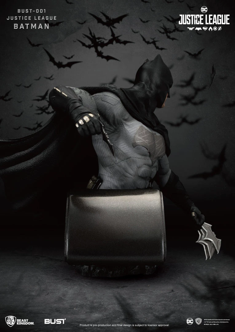 Beast Kingdom: Diorama Stage-Bust001-Justice League Series-Batman 5 Beast Kingdom: Diorama Stage-Bust001-Justice League Series-Batman