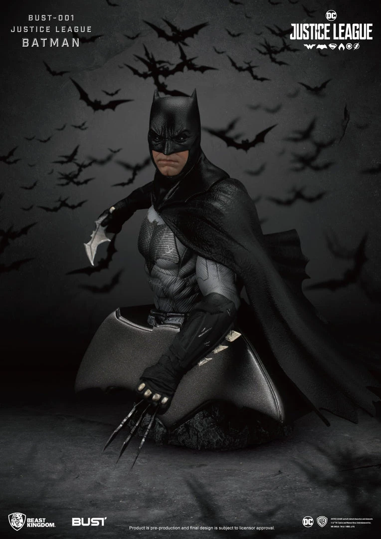 Beast Kingdom: Diorama Stage-Bust001-Justice League Series-Batman 6 Beast Kingdom: Diorama Stage-Bust001-Justice League Series-Batman