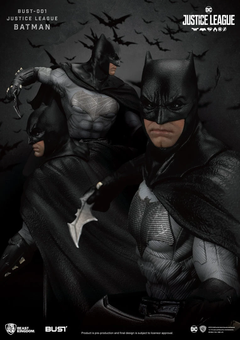Beast Kingdom: Diorama Stage-Bust001-Justice League Series-Batman 10 Beast Kingdom: Diorama Stage-Bust001-Justice League Series-Batman
