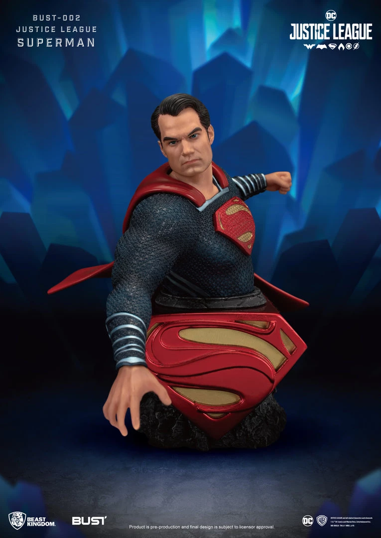 Beast Kingdom: Diorama Stage-Bust002-Justice League Series-Superman 3 Beast Kingdom: Diorama Stage-Bust002-Justice League Series-Superman