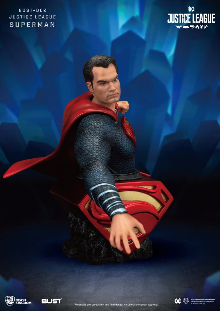Beast Kingdom: Diorama Stage-Bust002-Justice League Series-Superman 4 Beast Kingdom: Diorama Stage-Bust002-Justice League Series-Superman