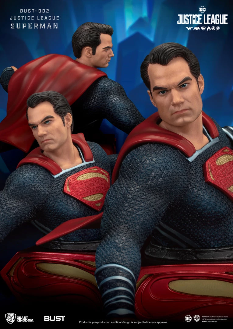 Beast Kingdom: Diorama Stage-Bust002-Justice League Series-Superman 10 Beast Kingdom: Diorama Stage-Bust002-Justice League Series-Superman