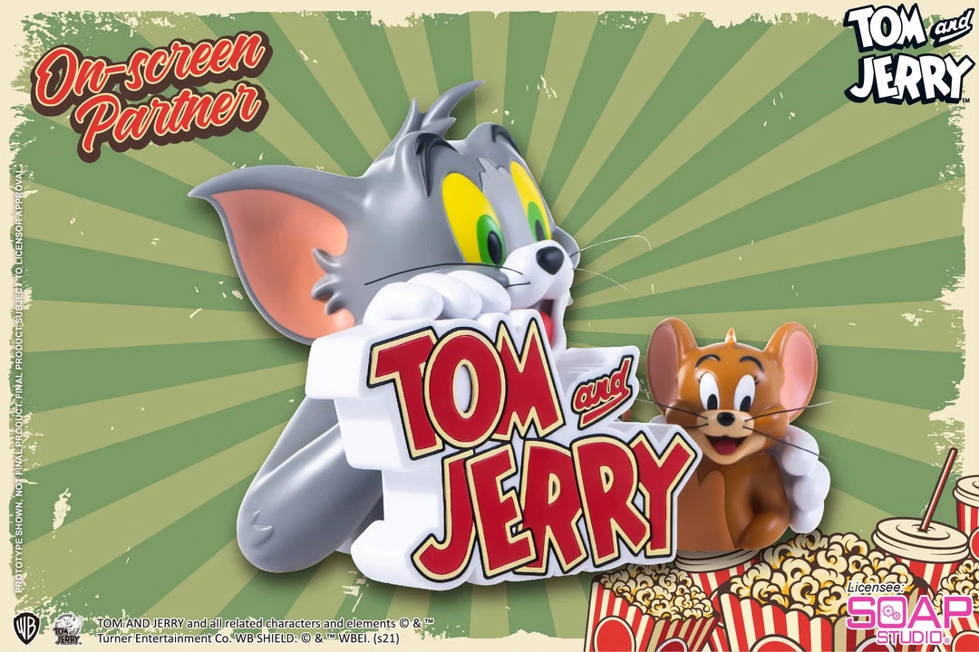 Beast Kingdom: Soap Studio - Tom And Jerry - On-Screen Figures 3 Beast Kingdom: Soap Studio - Tom And Jerry - On-Screen Figures