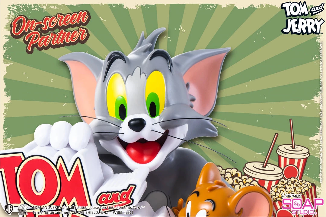 Beast Kingdom: Soap Studio - Tom And Jerry - On-Screen Figures 8 Beast Kingdom: Soap Studio - Tom And Jerry - On-Screen Figures