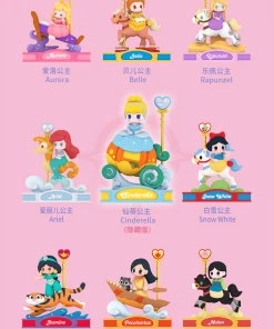 52TOYS: DISNEY PRINCESS Carousels 迪士尼公主系列旋转木马 8款+1款（8+1secret）