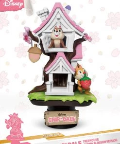 Beast Kingdom: DS-057 Chip'N'Dale Treehouse Cherry Blossom Version