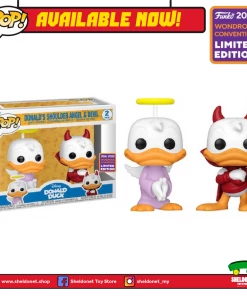 FUNKO Pop! Disney: Donald Duck - Donald's Shoulder Angel And Devil [Wondrous Convention 2022] Convention Exclusive