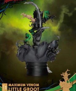 Beast Kingdom: DIORAMA STAGE-068-Maximum Venom-LITTLE GROOT