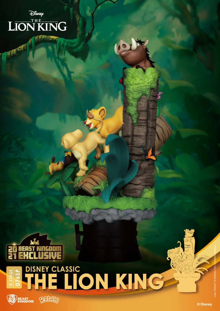 Beast Kingdom: Diorama Stage-076SP-The Lion King Special Edition 6 Beast Kingdom: Diorama Stage-076SP-The Lion King Special Edition