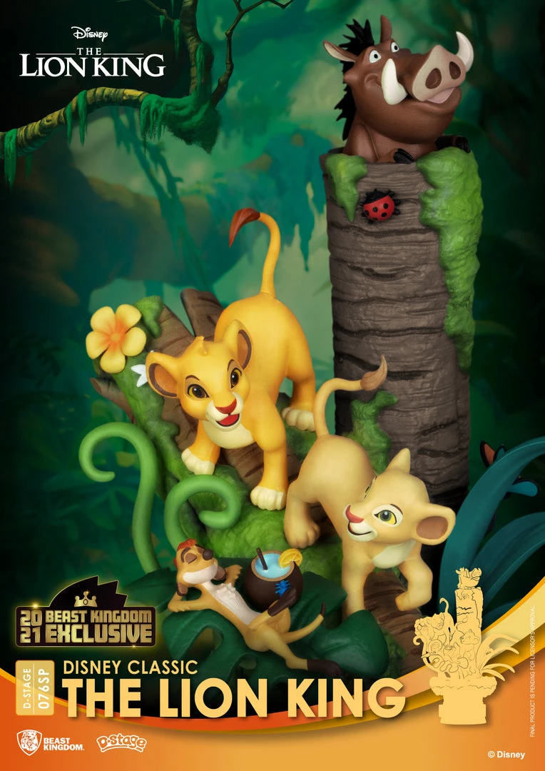 Beast Kingdom: Diorama Stage-076SP-The Lion King Special Edition 7 Beast Kingdom: Diorama Stage-076SP-The Lion King Special Edition