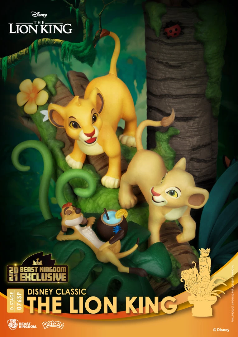 Beast Kingdom: Diorama Stage-076SP-The Lion King Special Edition 9 Beast Kingdom: Diorama Stage-076SP-The Lion King Special Edition
