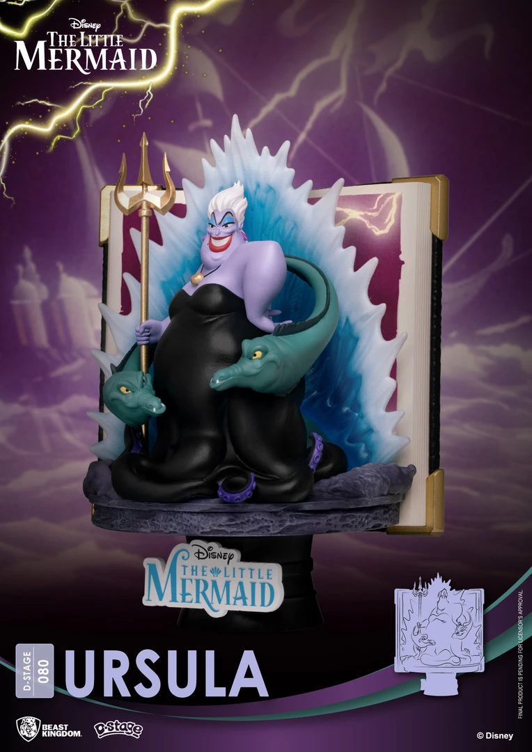 Beast Kingdom: Diorama Stage-080-Story Book Series-Ursula 5 Beast Kingdom: Diorama Stage-080-Story Book Series-Ursula