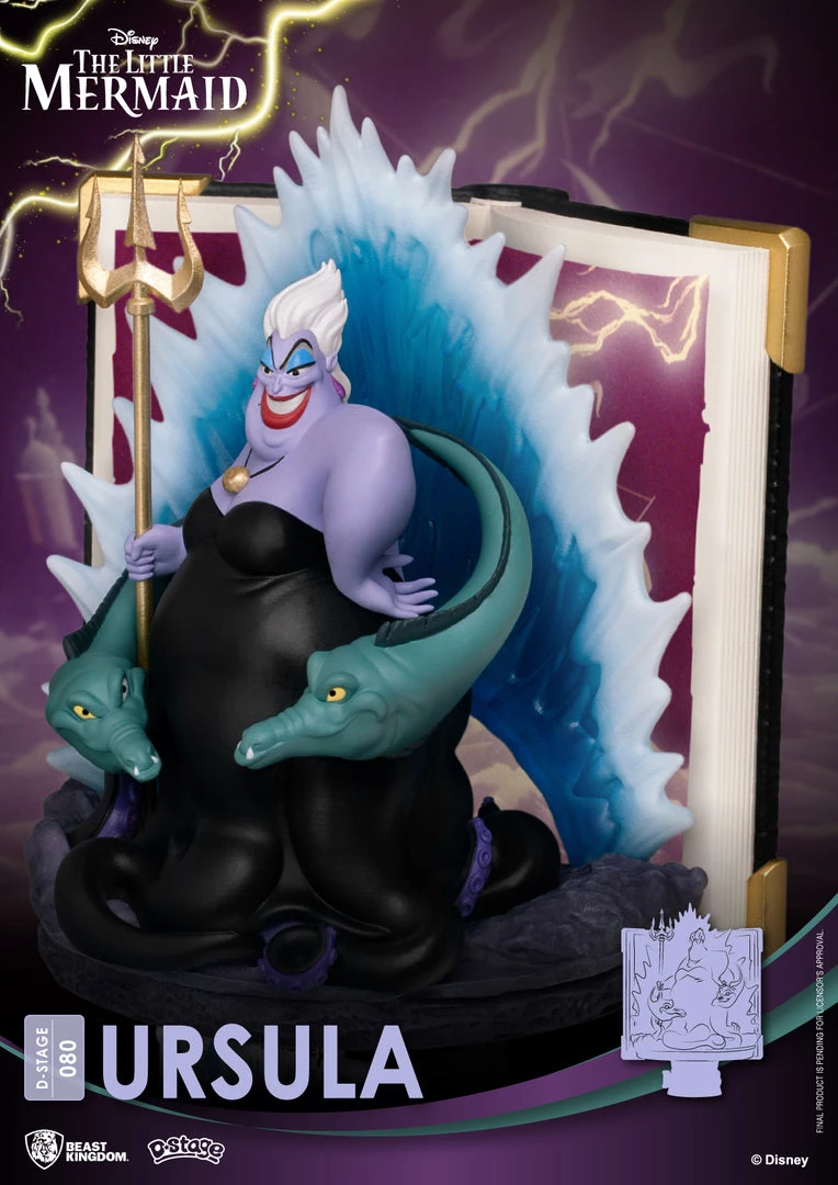 Beast Kingdom: Diorama Stage-080-Story Book Series-Ursula 9 Beast Kingdom: Diorama Stage-080-Story Book Series-Ursula