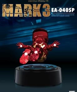 Beast Kingdom: EA-040SP Marvel Studios: The First Ten Years Edition: Iron Man MK3 Magnetic Floating ( Chrome Version)
