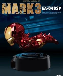 Beast Kingdom: EA-040SP Marvel Studios: The First Ten Years Edition: Iron Man MK3 Magnetic Floating ( Chrome Version)