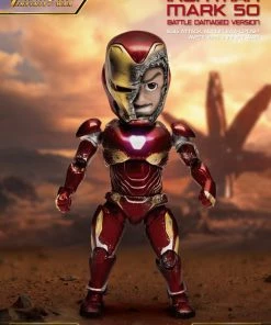 Beast Kingdom: EAA-070SP Avengers:Infinity War Iron Man Mark L Battle Damaged Version