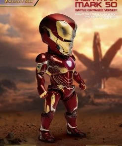 Beast Kingdom: EAA-070SP Avengers:Infinity War Iron Man Mark L Battle Damaged Version