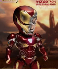 Beast Kingdom: EAA-070SP Avengers:Infinity War Iron Man Mark L Battle Damaged Version