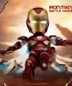 Beast Kingdom: EAA-070SP Avengers:Infinity War Iron Man Mark L Battle Damaged Version
