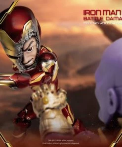 Beast Kingdom: EAA-070SP Avengers:Infinity War Iron Man Mark L Battle Damaged Version