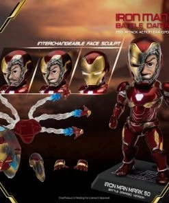 Beast Kingdom: EAA-070SP Avengers:Infinity War Iron Man Mark L Battle Damaged Version