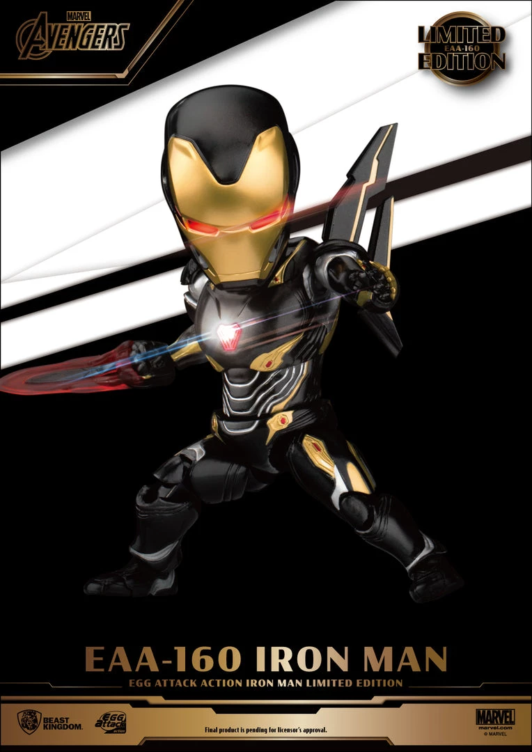 Beast Kingdom: EAA-160 Marvel's Avengers Iron Man Limited Edition 11 Beast Kingdom: EAA-160 Marvel's Avengers Iron Man Limited Edition