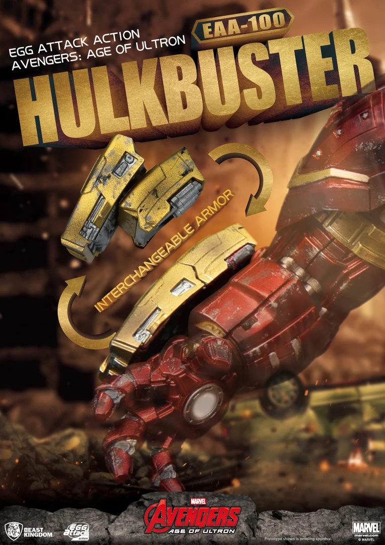 Beast Kingdom: EAA-100 Avengers: Age Of Ultron Hulkbuster 7 Beast Kingdom: EAA-100 Avengers: Age Of Ultron Hulkbuster