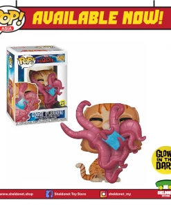 FUNKO Pop! Marvel: Captain Marvel - Goose (Flerken) [Glows In The Dark]