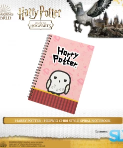 Wizarding World Harry Potter: Spiral Notebook - (Hedwig Chibi Style)