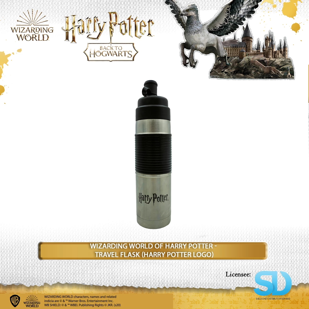 Wizarding World Of Harry Potter - Harry Potter Travel Flask (Harry Potter Logo) 3 Wizarding World Of Harry Potter - Harry Potter Travel Flask (Harry Potter Logo)