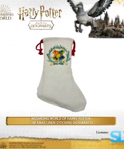 Wizarding World Of Harry Potter - Harry Potter Xmas Linen Stocking (Hogwarts)