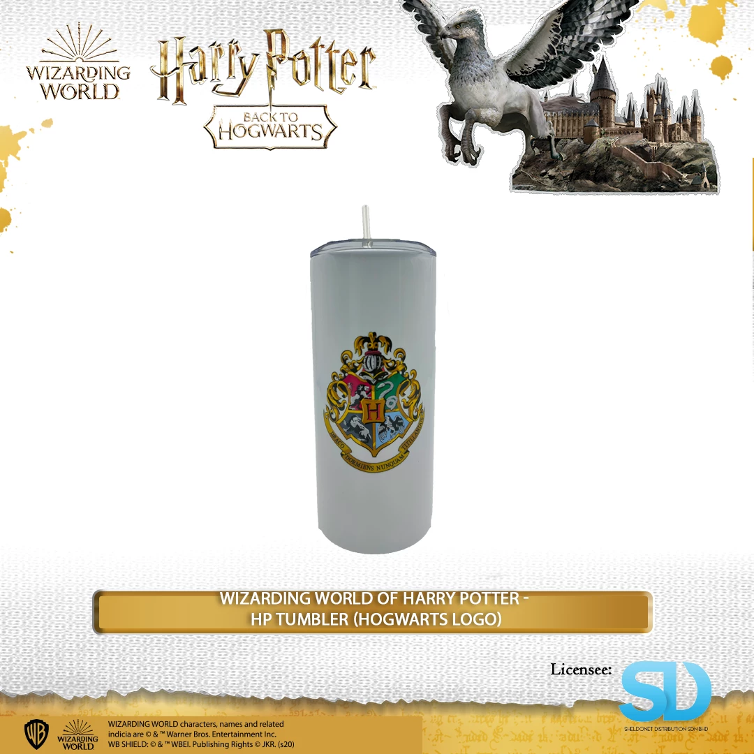 Wizarding World Of Harry Potter - Harry Potter Tumbler (Hogwarts Logo) 3 Wizarding World Of Harry Potter - Harry Potter Tumbler (Hogwarts Logo)
