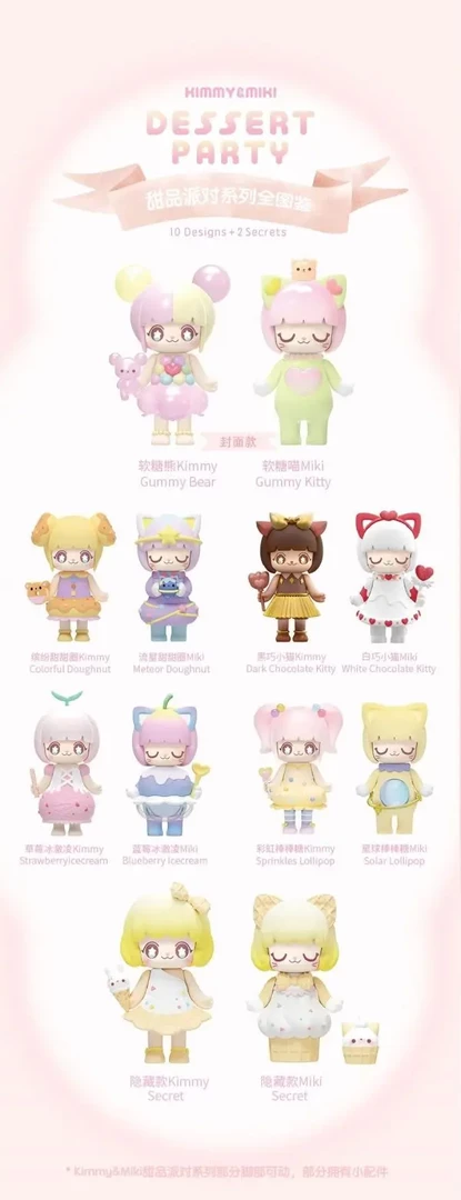 52TOYS: KIMMY & MIKI - Dessert Party (10+2) 4 52TOYS: KIMMY & MIKI - Dessert Party (10+2)
