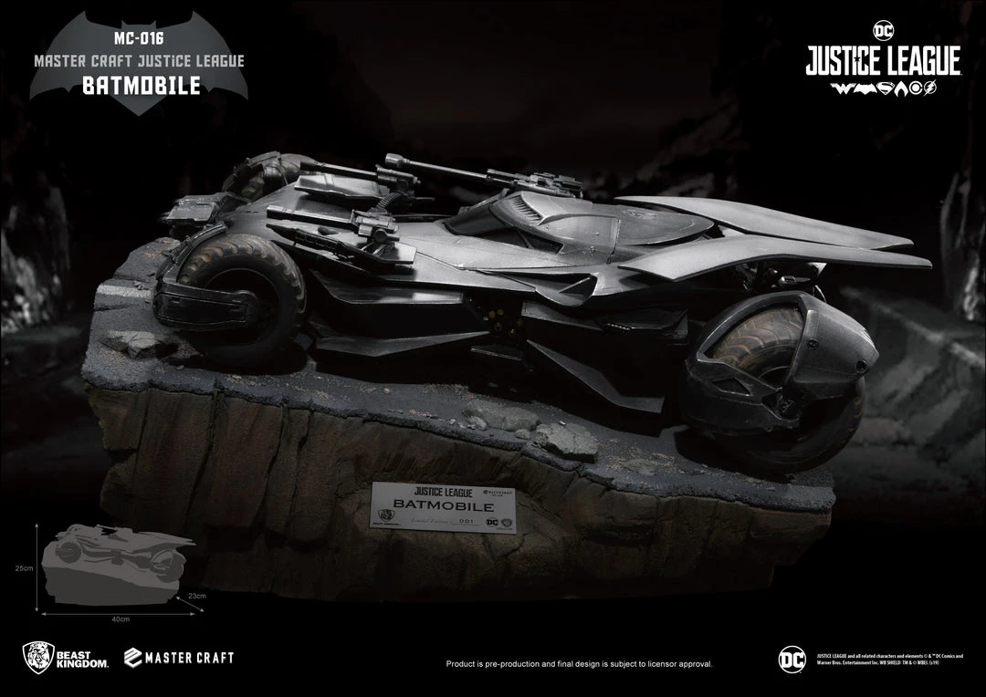Beast Kingdom: MC-016 Justice League Master Craft Batmobile 4 Beast Kingdom: MC-016 Justice League Master Craft Batmobile