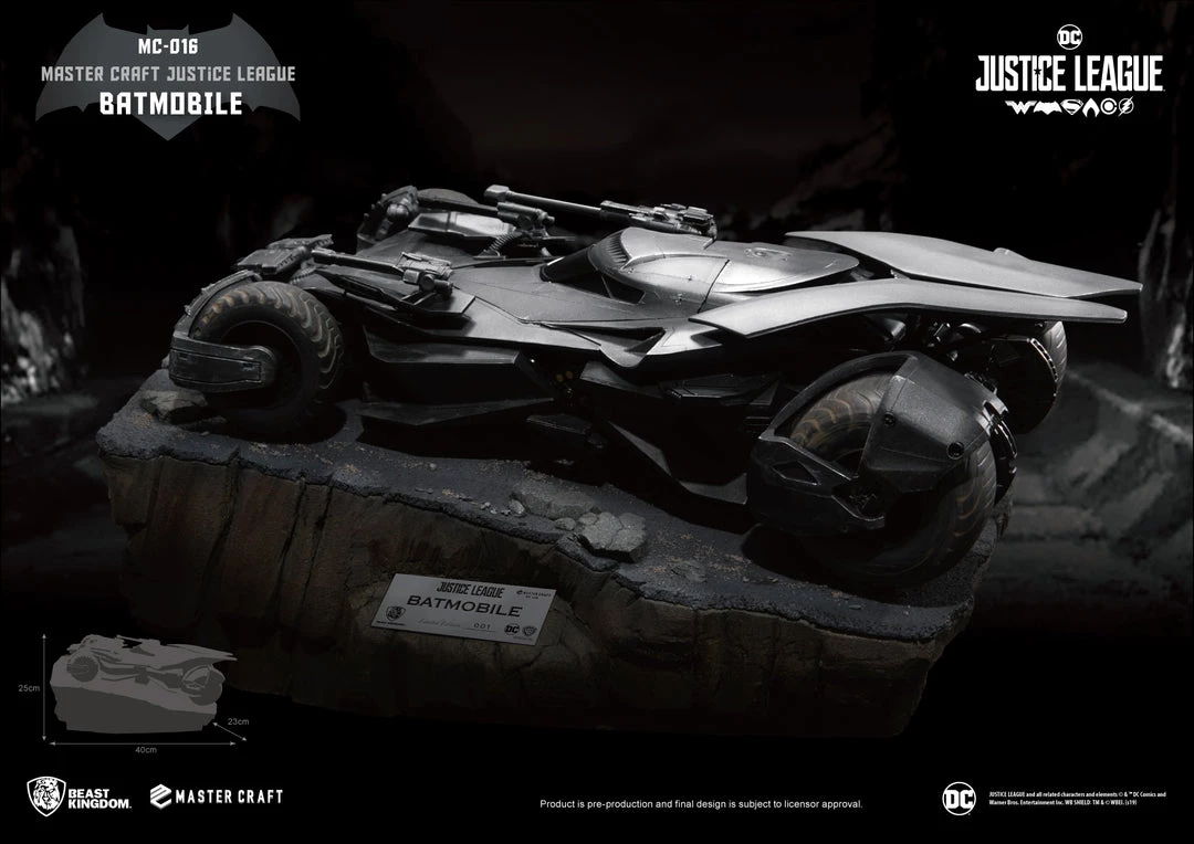 Beast Kingdom: MC-016 Justice League Master Craft Batmobile 5 Beast Kingdom: MC-016 Justice League Master Craft Batmobile