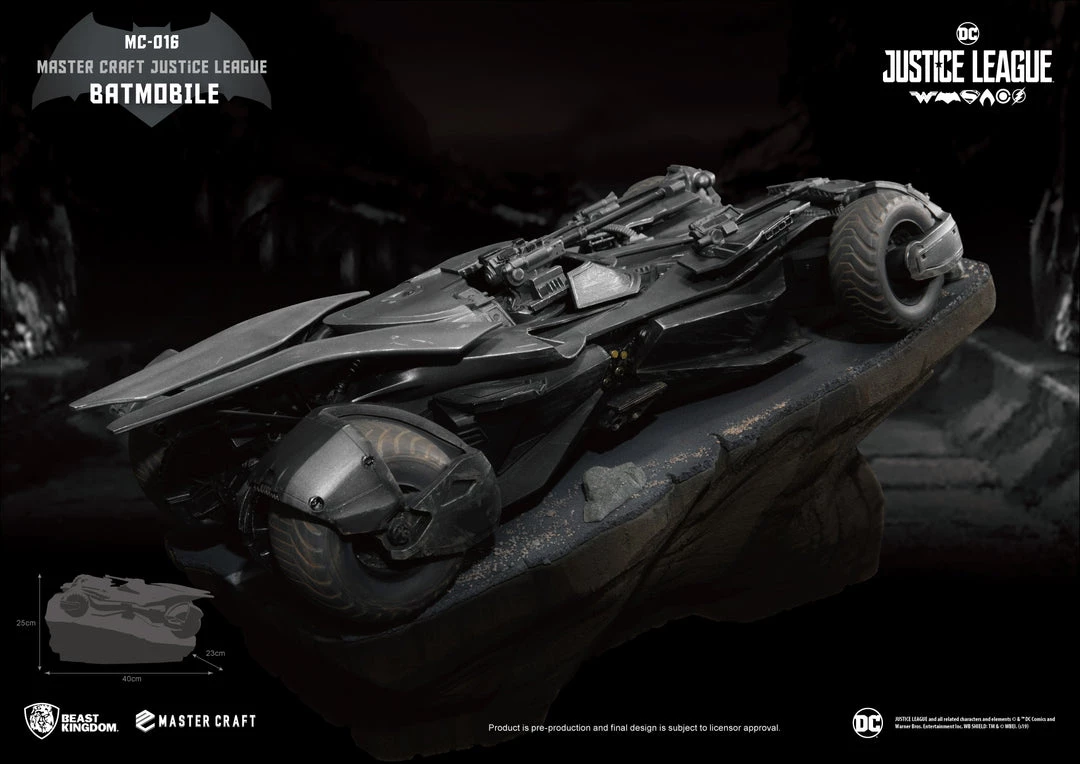 Beast Kingdom: MC-016 Justice League Master Craft Batmobile 6 Beast Kingdom: MC-016 Justice League Master Craft Batmobile