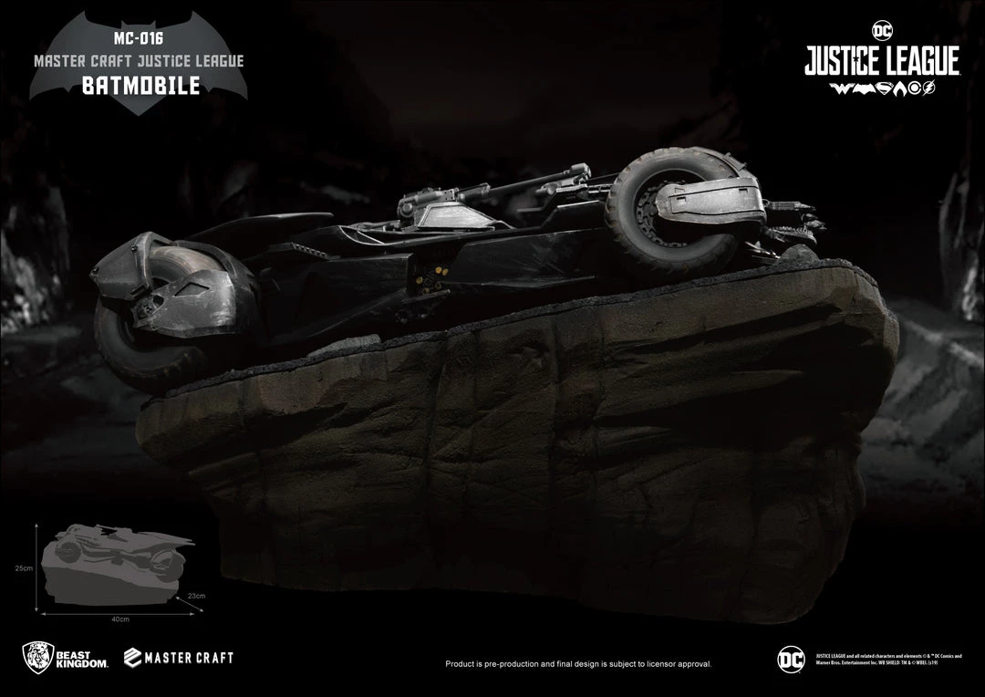 Beast Kingdom: MC-016 Justice League Master Craft Batmobile 9 Beast Kingdom: MC-016 Justice League Master Craft Batmobile