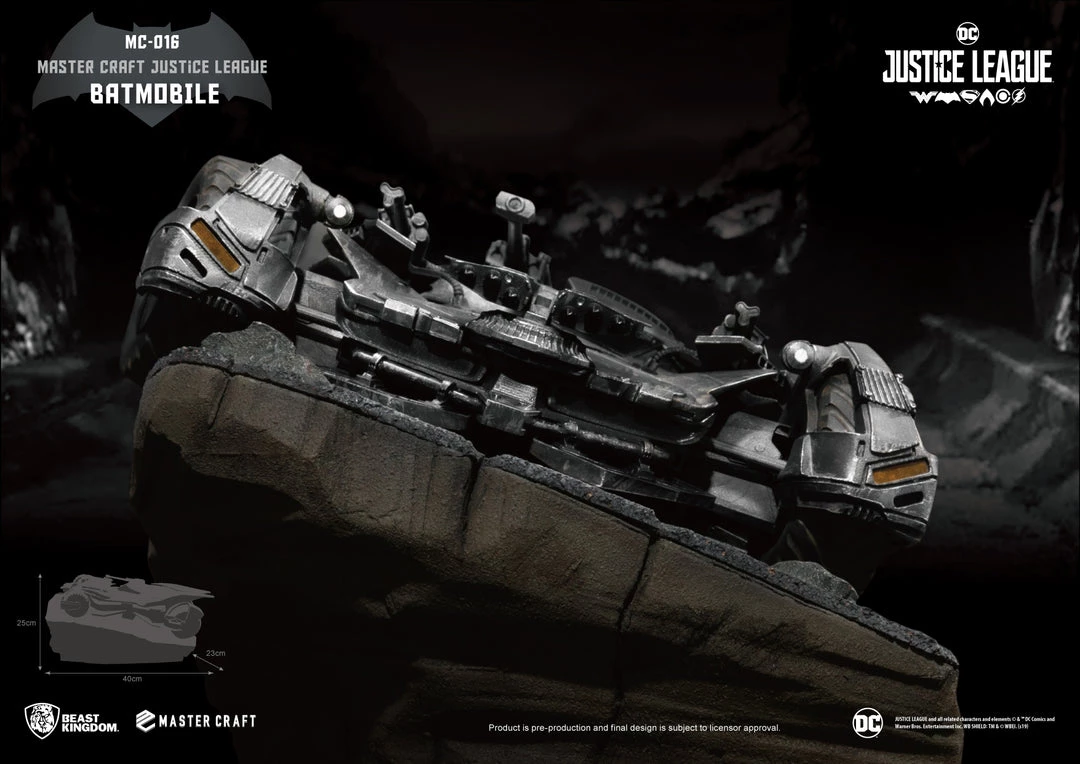 Beast Kingdom: MC-016 Justice League Master Craft Batmobile 10 Beast Kingdom: MC-016 Justice League Master Craft Batmobile