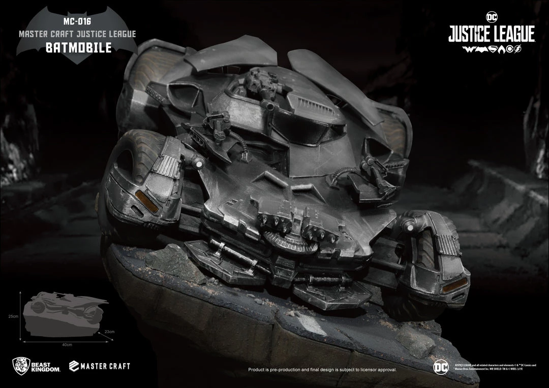 Beast Kingdom: MC-016 Justice League Master Craft Batmobile 11 Beast Kingdom: MC-016 Justice League Master Craft Batmobile