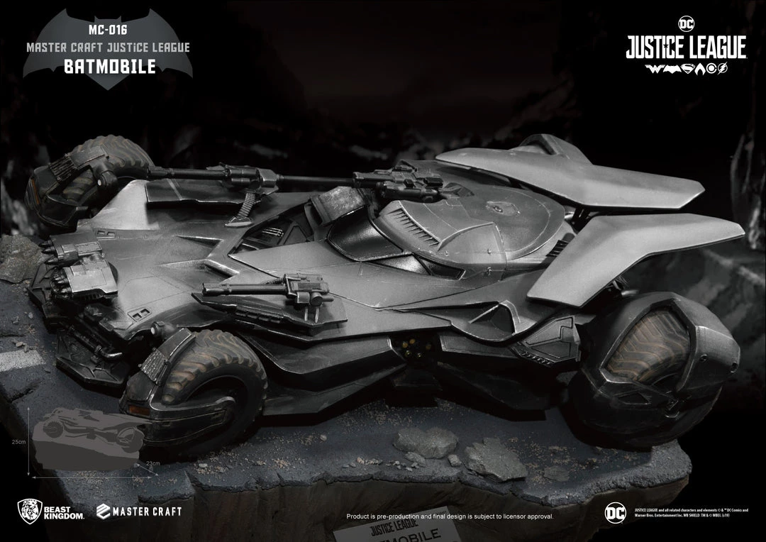 Beast Kingdom: MC-016 Justice League Master Craft Batmobile 12 Beast Kingdom: MC-016 Justice League Master Craft Batmobile